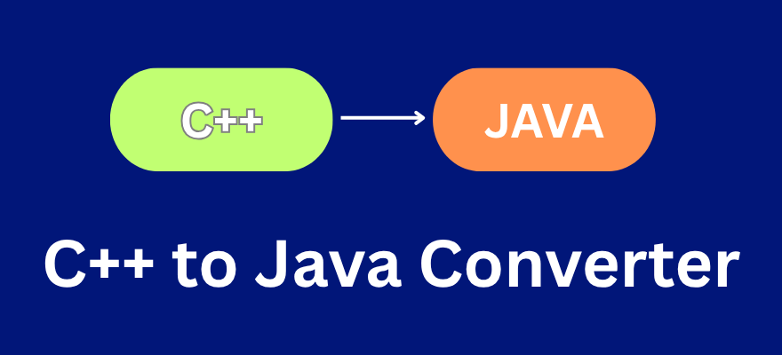 C++ to Java